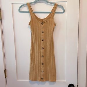Aeropostale Mustard Bodycon Dress